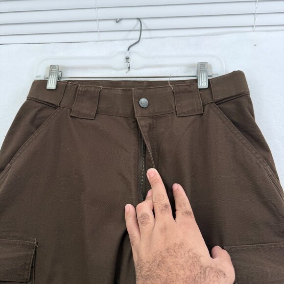 511 Tactical Cargo Pants Mens M 30x32 Brown Relaxed Fit TDU Ripstop Workwear - Picture 8 of 12